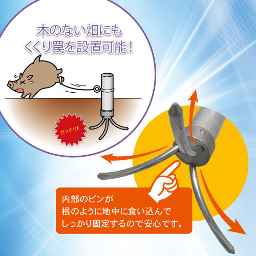 ぬけに杭